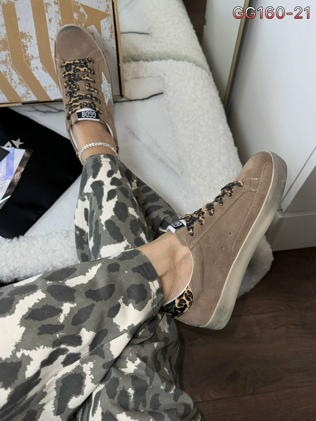 кроссовки golden goose,golden goose superstar,,кроссовки golden goose hi star из замши коричневый,golden goose super star