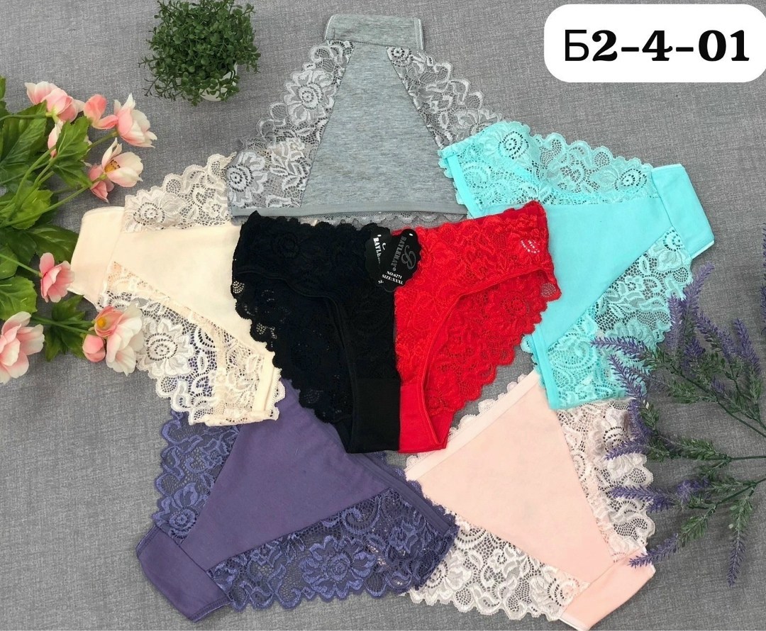 женская нижнее белье,трусы женские 5 шт,женские трусы,комплект трусики,трусы женские набор хлопок слипы с кружевами 5 шт planet of underwear