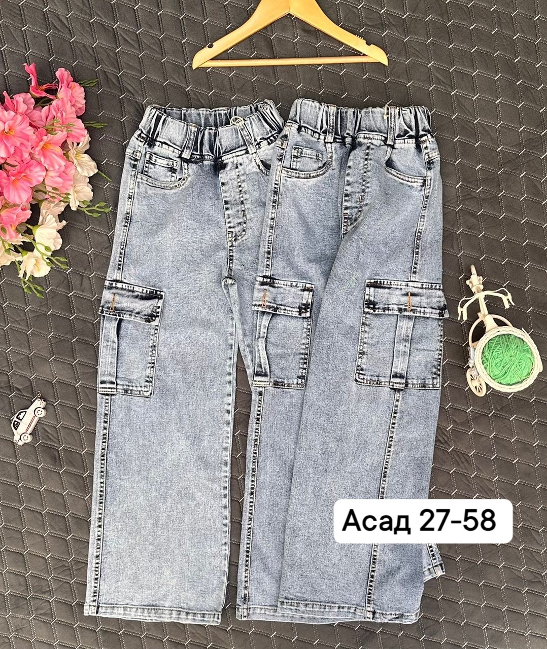 джинсы карго для девочки,джинсы,штаны джинсы,брюки джинсы,джинсовые брюки