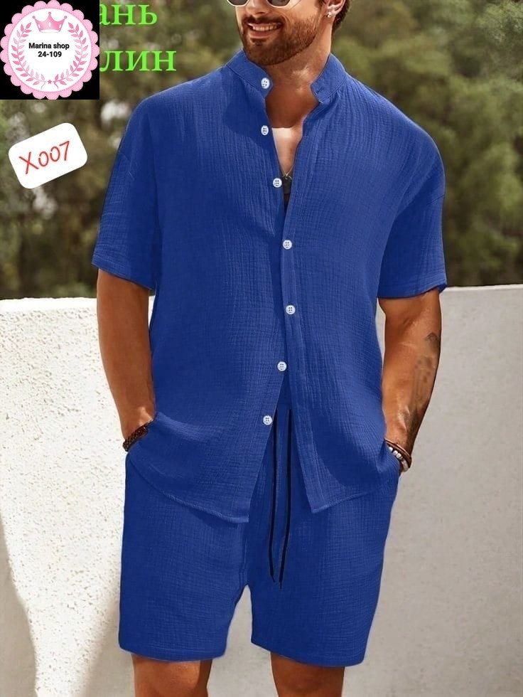 летние костюмы мужские,мужская мода,мужской костюм с шортами,костюм мужской,льняной костюм мужской с шортами