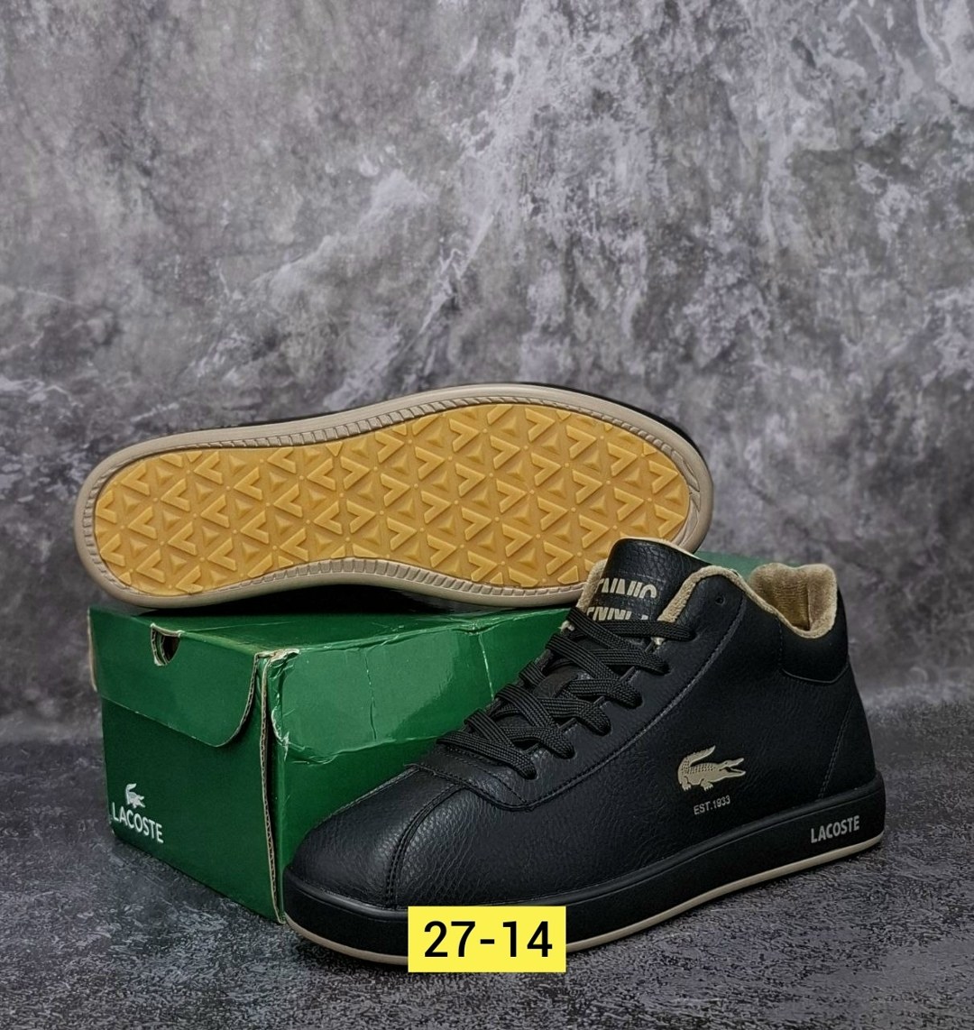 кроссовки мужские lacoste, мужская,,кроссовки lacoste,зимние кроссовки лакоста