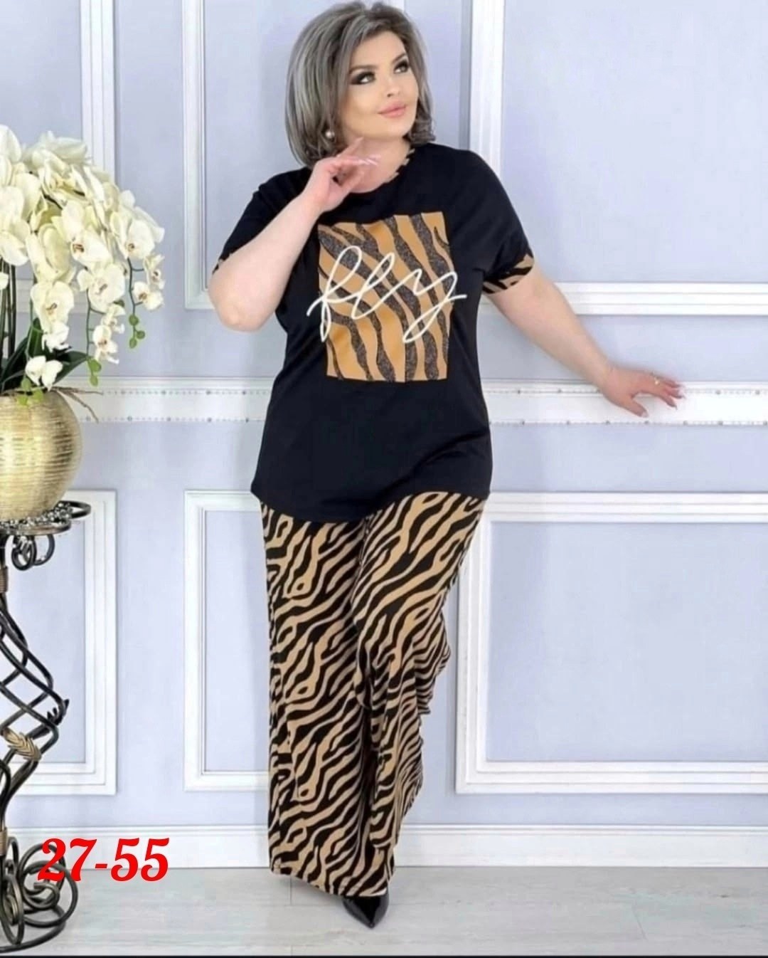 костюм двойка женская,костюм двойка, больших размеров,летний брючный костюм для полных женщин,одежда больших размеров