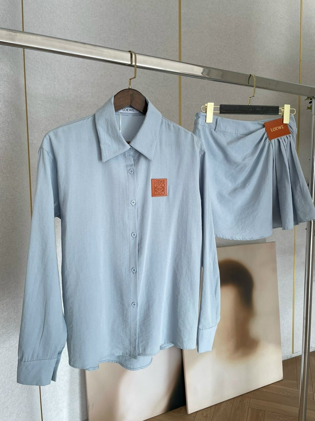 костюм с юбкой,женский костюм с юбкой,костюм женский,рубашка и юбка,синий костюм