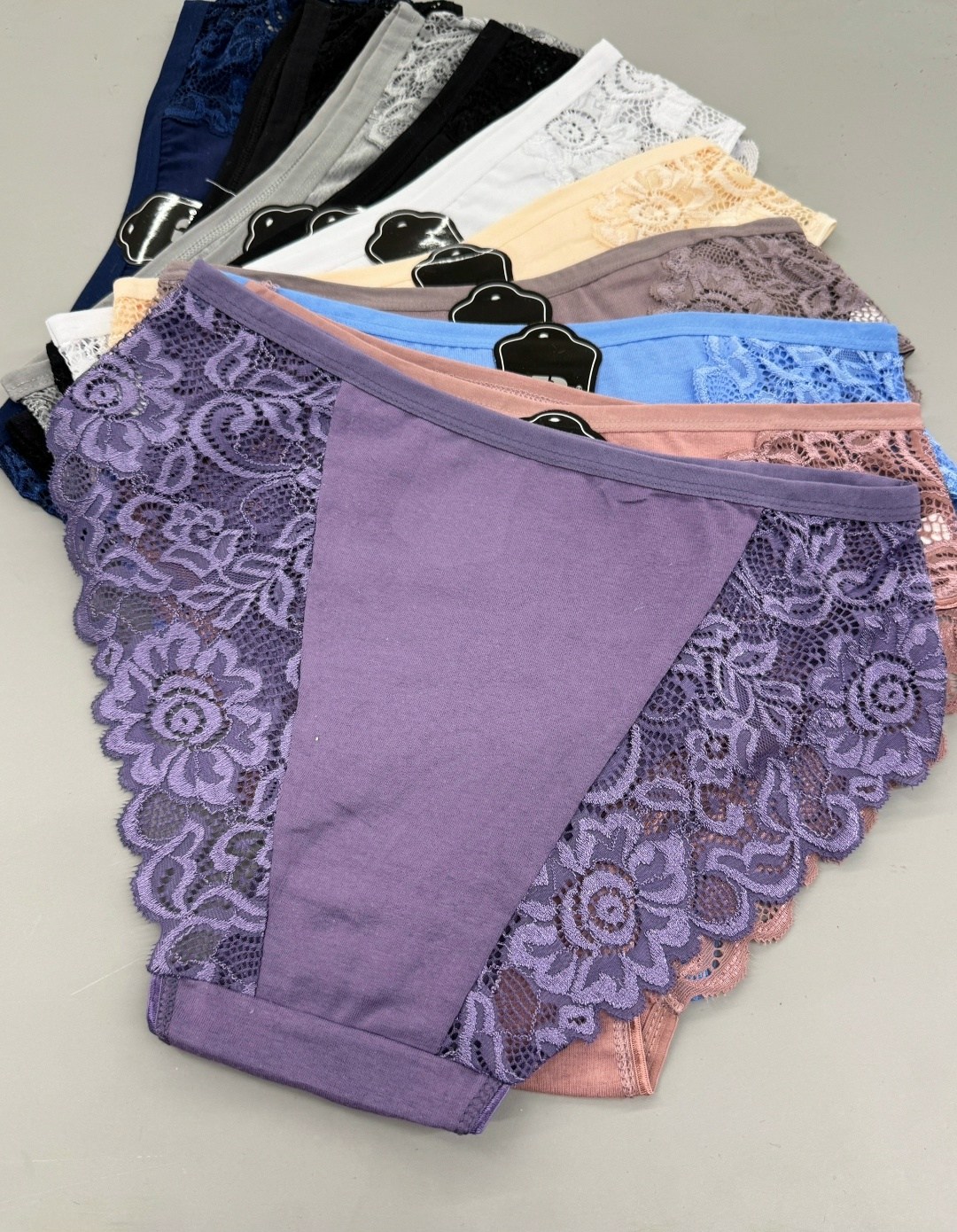трусы женские набор хлопок слипы с кружевами 5 шт,трусы женские 5 шт,трусы женские,женские трусы хлопок,комплект трусики