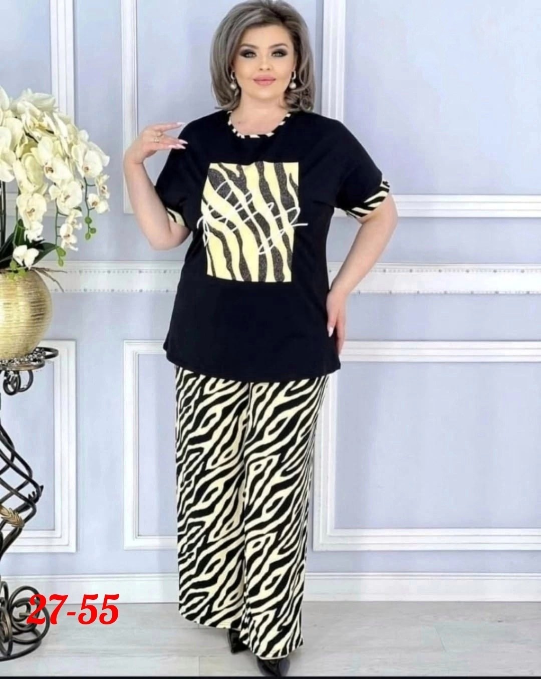 костюм двойка женская,костюм двойка, больших размеров,летний брючный костюм для полных женщин,одежда больших размеров