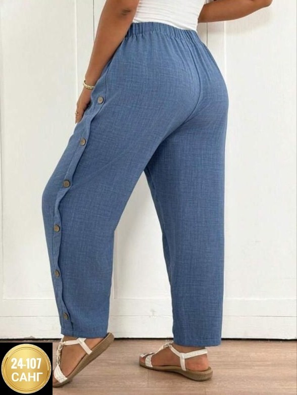 женские брюки,модные брюки,свободные брюки,брюки на пуговицах,повседневные брюки