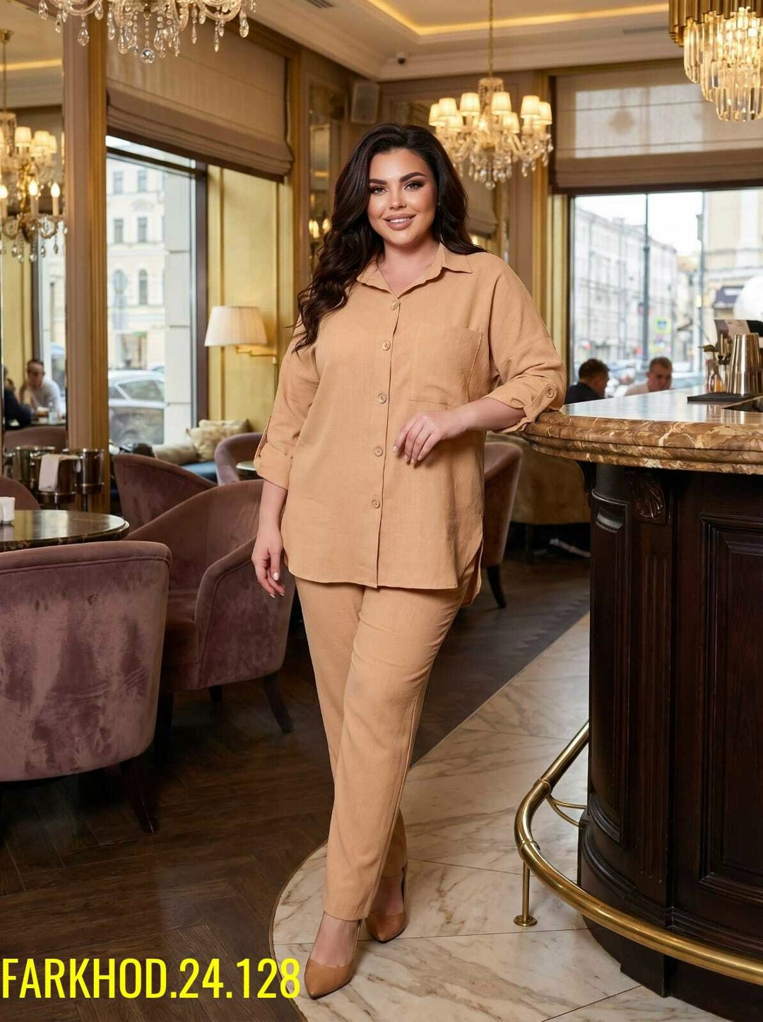 женский костюм ткань вельвет,костюм с брюками,костюм бежевый,костюм двойка вельвет,костюм женский двойка