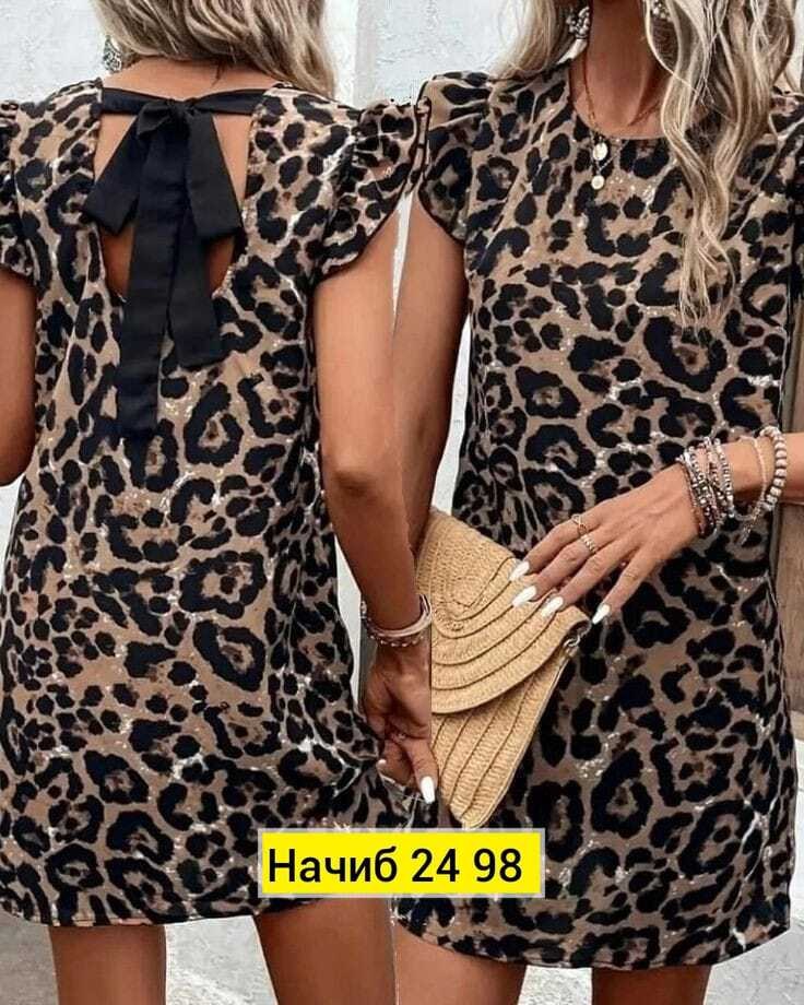 туника леопардовая,платье с леопардовым принтом,женское платье с леопардовым принтом,платье женское леопард,платье мини с леопардовым принтом