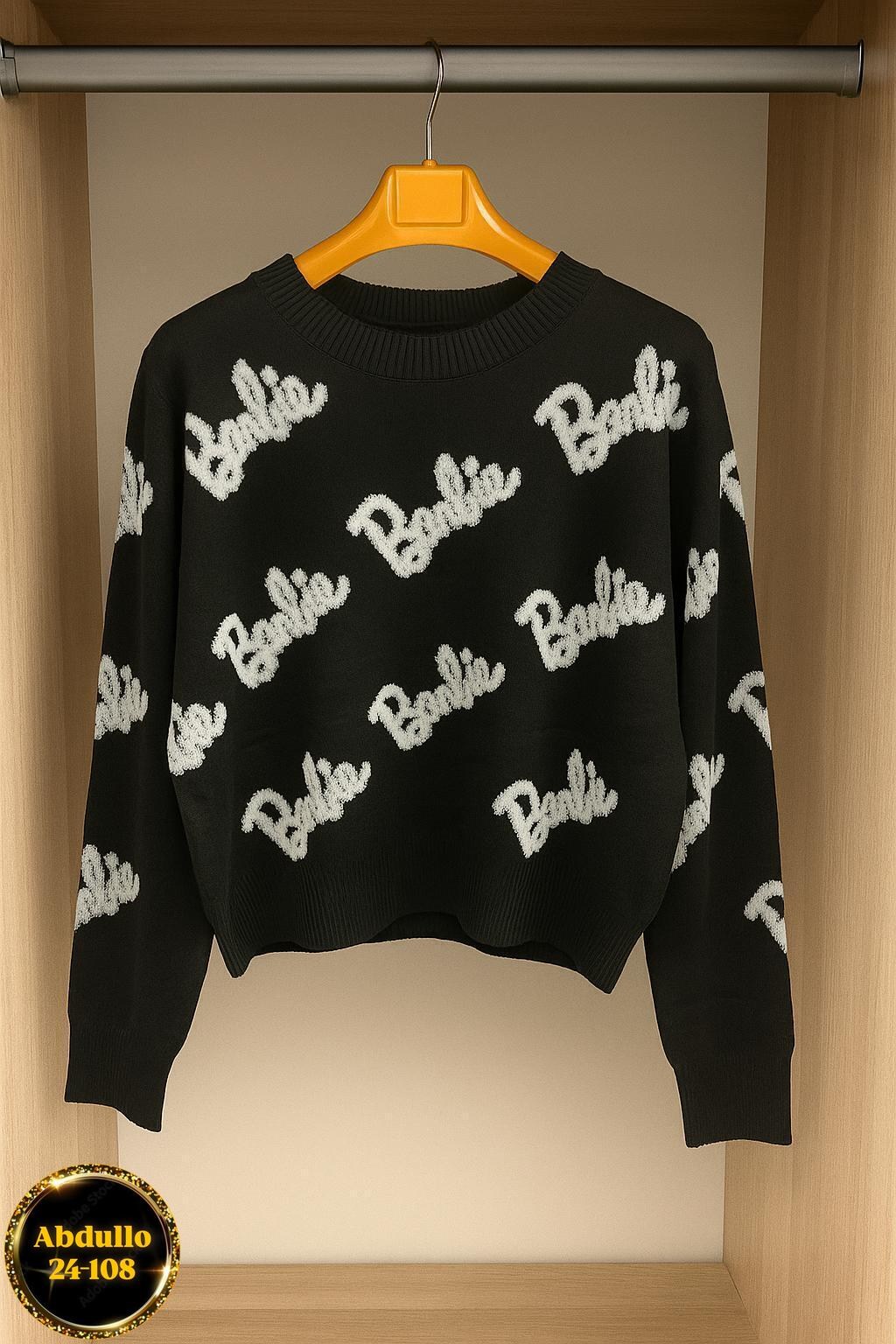 женский свитер,женская кофта,свитер,свитер оверсайз вязаный barbie,свитер оверсайз