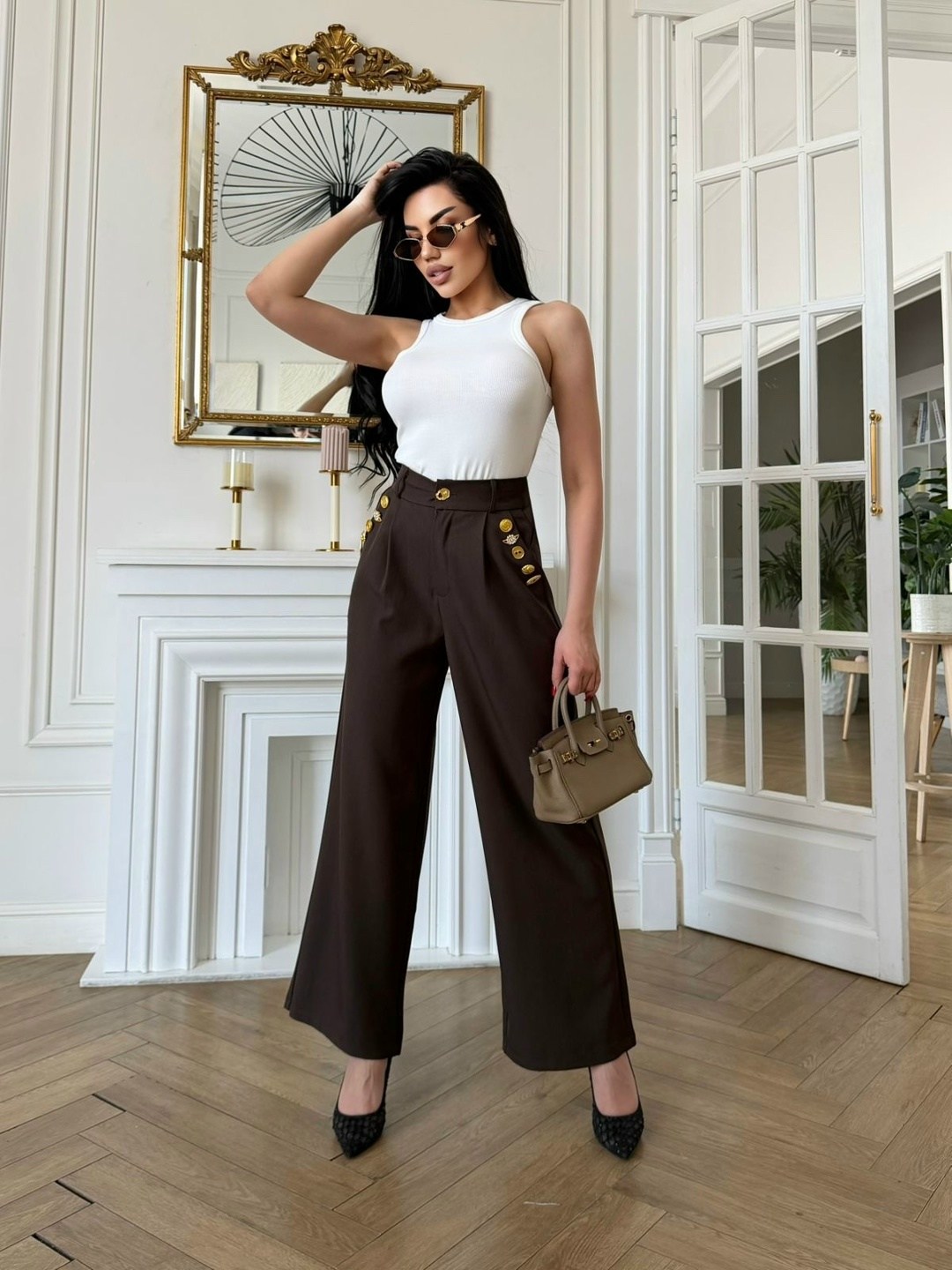 элегантные брюки,брюки палаццо,широкие брюки,повседневные брюки,брюки палаццо женские