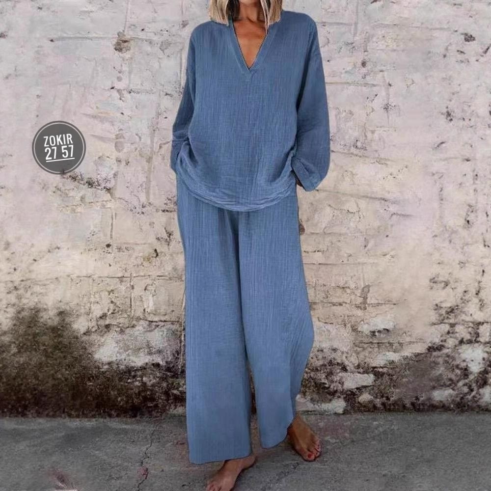 брючный костюм повседневный,брюки широкого кроя,пижама для женщин,костюм с брюками,домашние костюмы