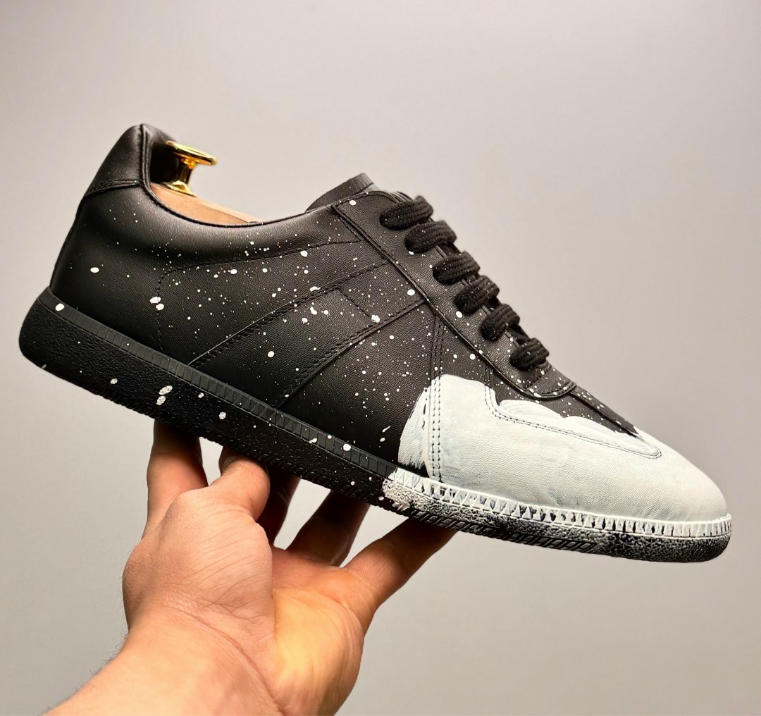 кроссовки maison margiela replica paint splatter sneakers белый,кроссовки maison margiela replica paint splatter,maison margiela replica paint splatter,кроссовки maison margiela replica low paint spla