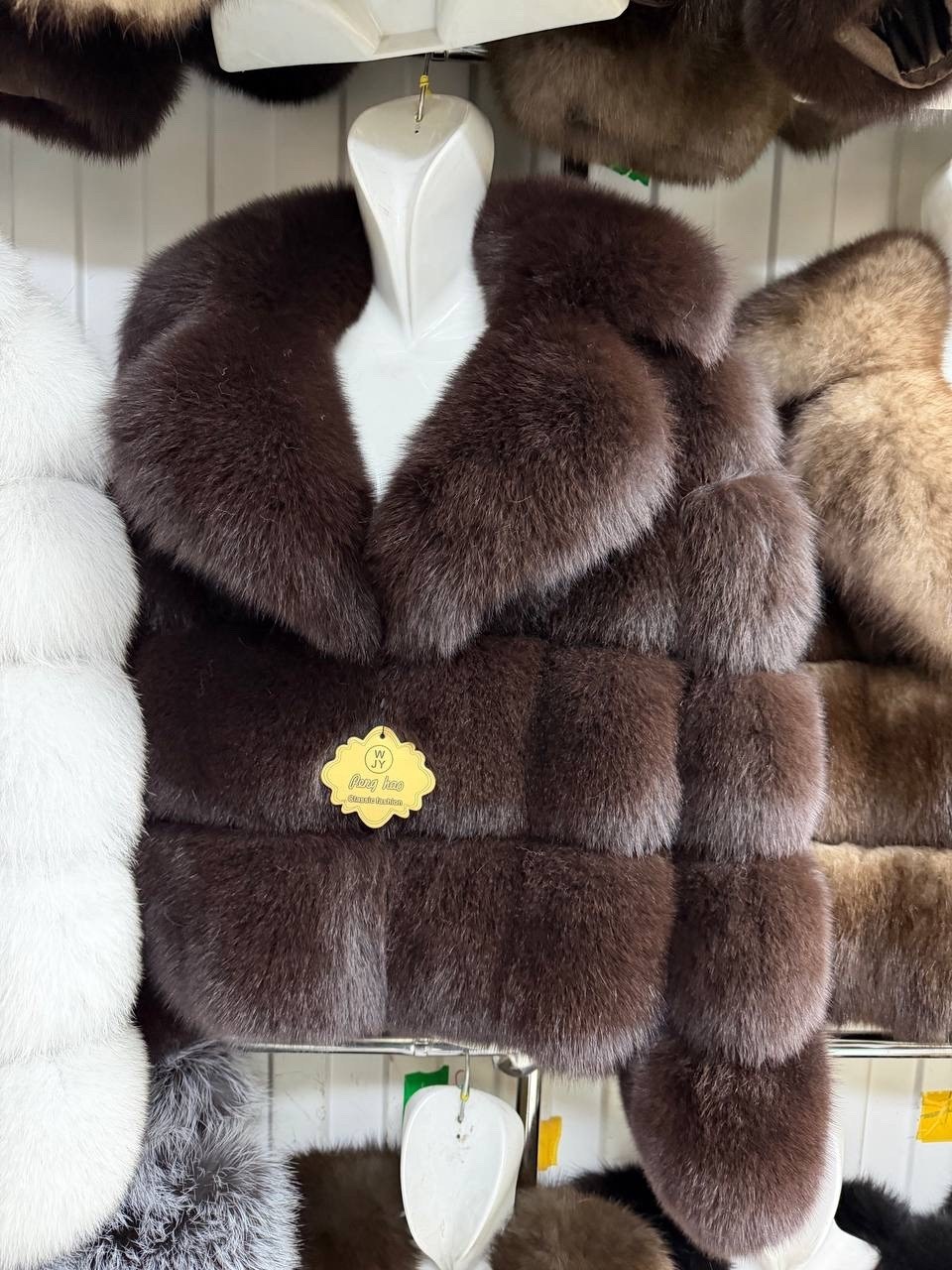 шуба из песца,меховая шубка из финского песца модель "анастасия",шуба из песца под соболь,шуба песец,шуба песец под соболь