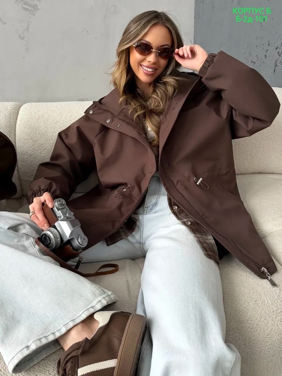 ветровка с капюшоном удлиненная,куртка женская,женская демисезонная куртка,куртка с капюшоном удлиненная localbeat brand,куртка оверсайз