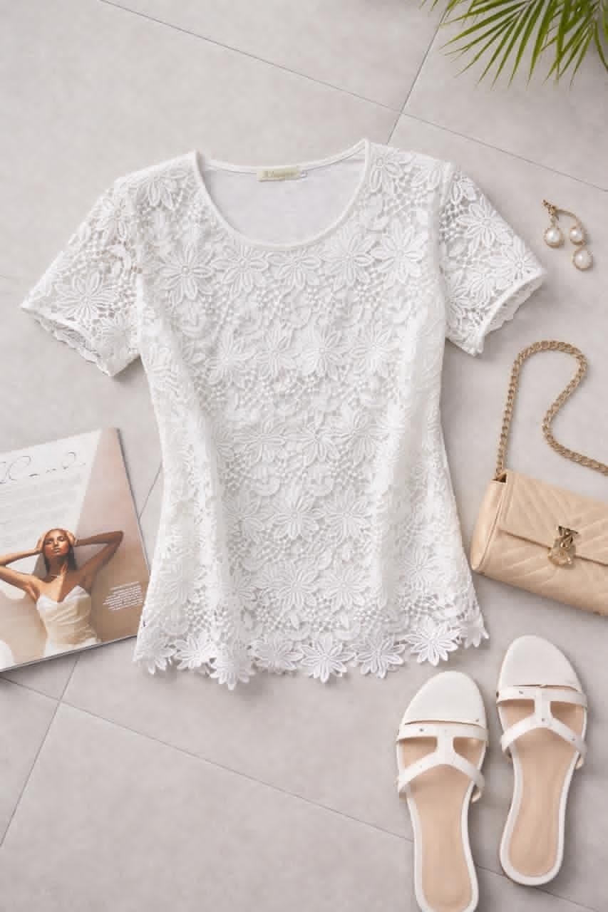 блузка кружевная,футболка кружевная,элегантная блузка,блузка с кружевом,летняя блузка
