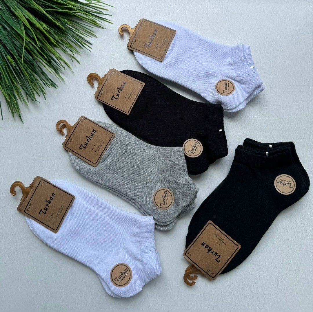 носки комплект,носки женские,комплект носки женские,детские носки туркан,женские носки turkan укороченные