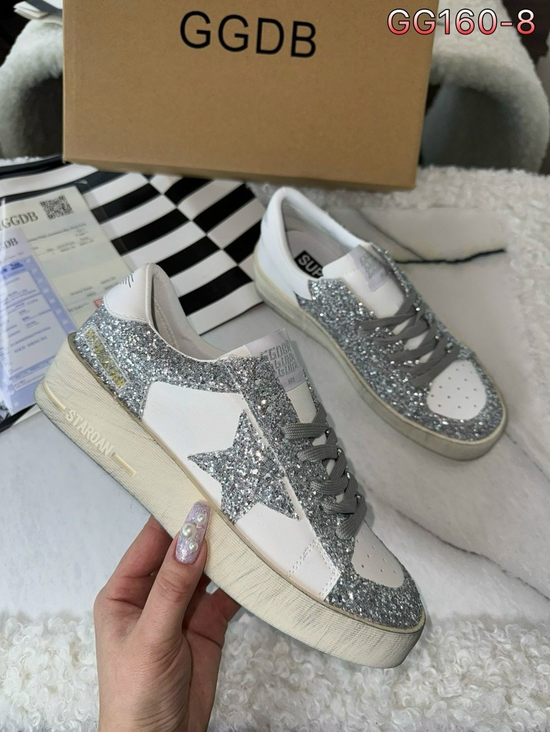 кеды женские golden goose,golden goose кеды hi star с блестками белый,кеды golden goose,golden goose кеды блестящие,