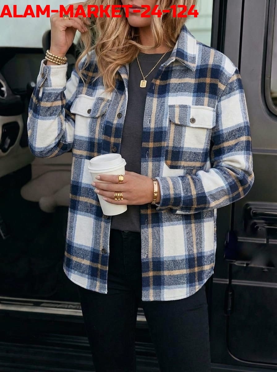 рубашка женская клетка оверсайз теплая,женская повседневная винтажная клетчатая рубашка-топ s светло-зеленый,женская клетчатая рубашка,рубашка женская в клетку,рубашка оверсайз в клетку женская