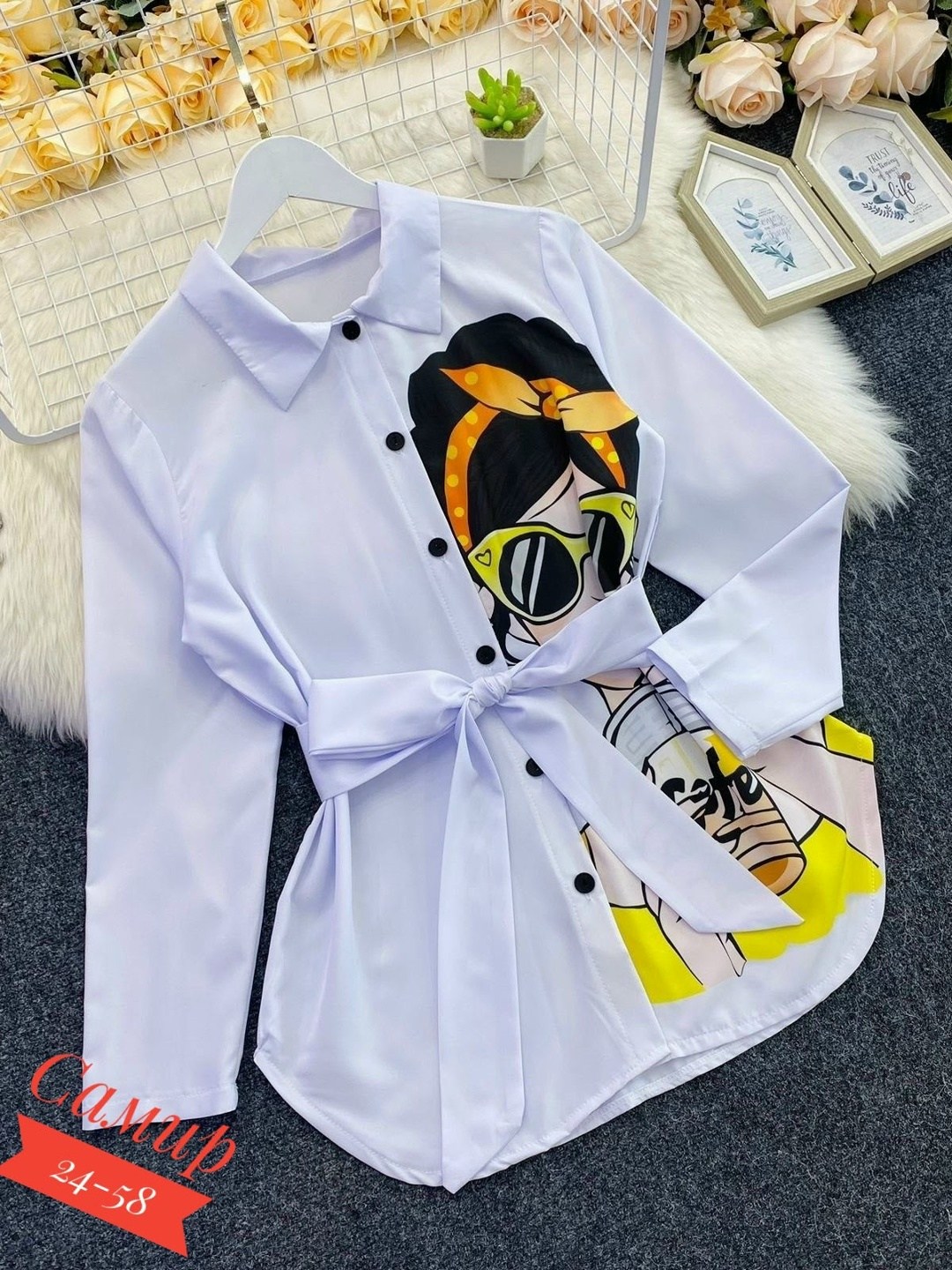 рубашка женская,блузка стильная,удлиненная рубашка,стильная рубашка,белая женская рубашка