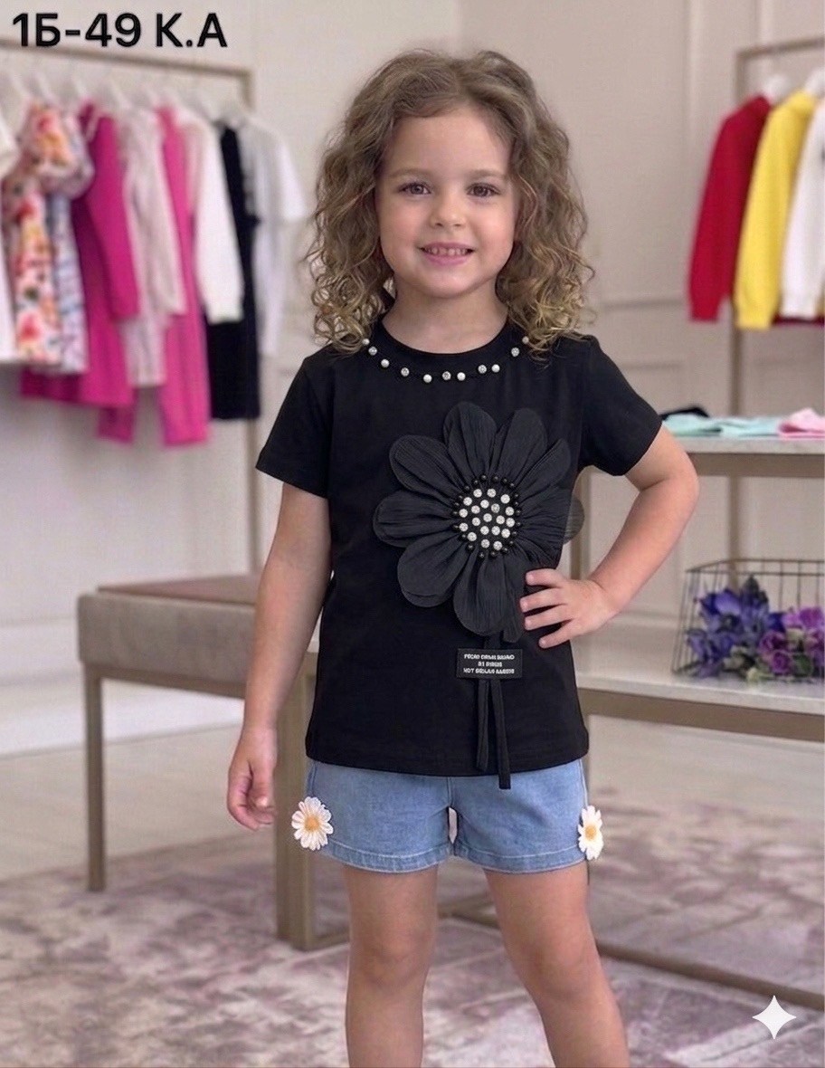 ребенок,футболки для девочек,детский костюм,костюм для девочек,