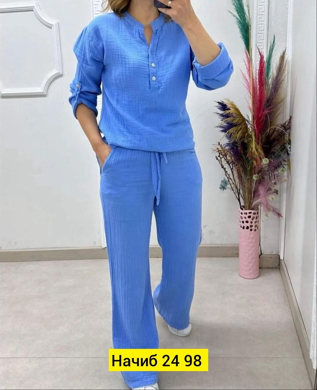 летние костюмы женские,костюм женский,костюм двойка женская,рубашка женская из хлопка,костюм женский туника