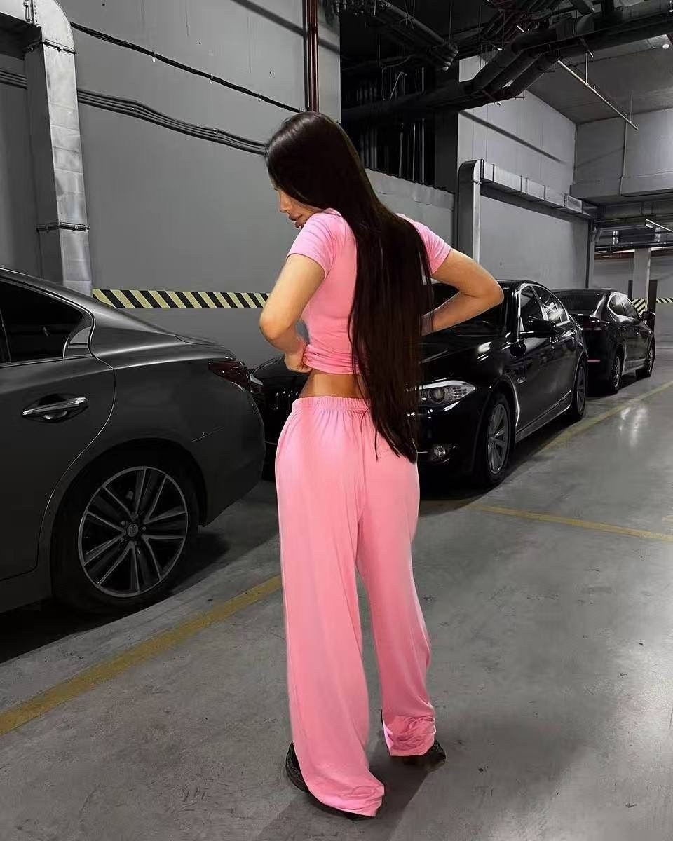 костюм с кроп топом,костюм с брюками,костюм стильный,костюм женский,костюм трикотажный