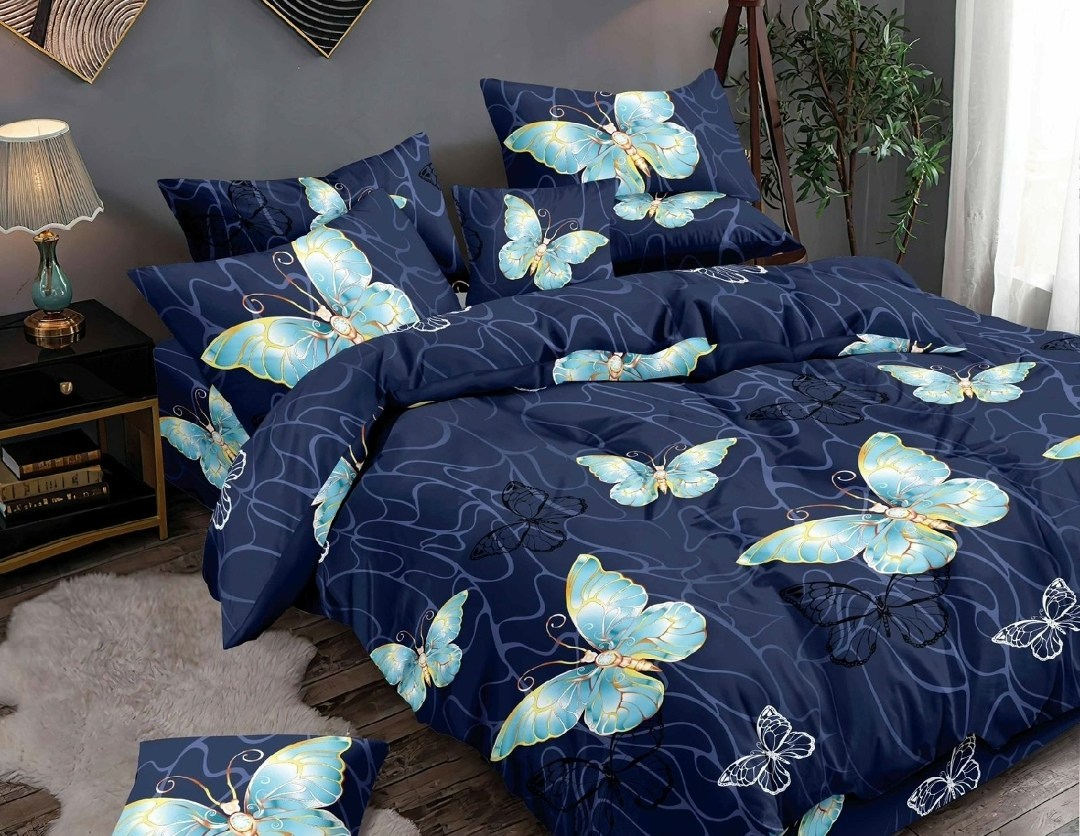 комплект постельного белья,комплект постельного белья love 1.5 спальный поплин темно-синее звезды,постельное белье 1 5 спальное,комплект постельного белья love поплин 2 спальный черные звезды,комплект