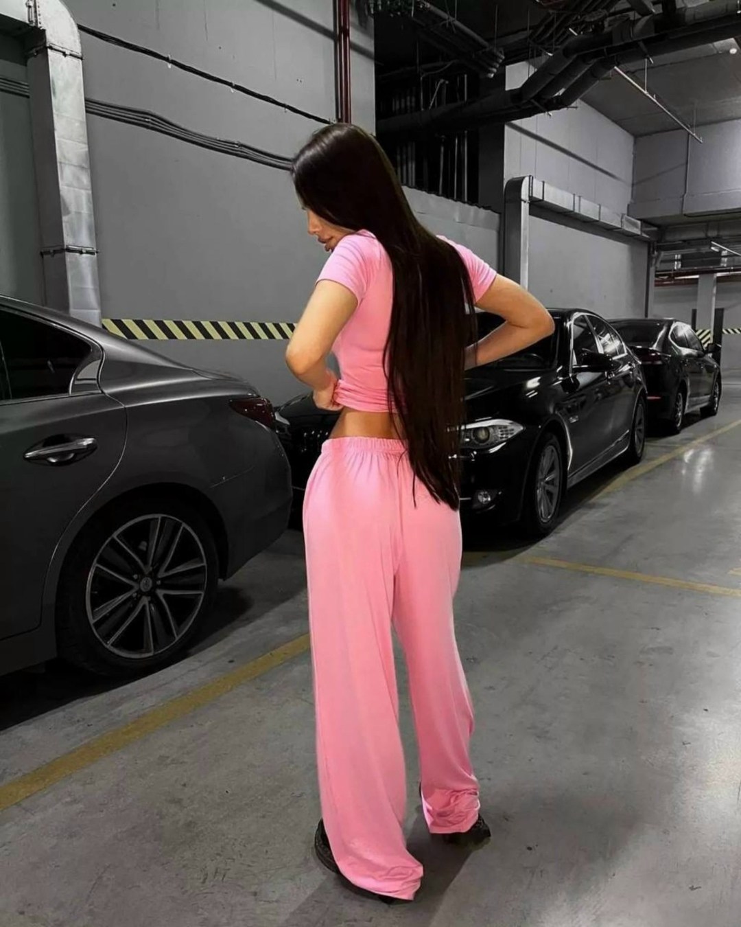 костюм женский с брюками палаццо,модные образы,модные наряды,костюм с брюками арт. 10312238,длинные брюки