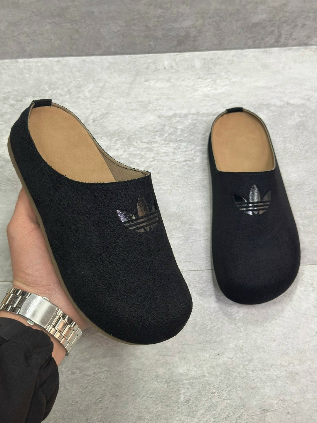 ,мюли adidas originals,сланцы adidas,широкая ,сабо женские