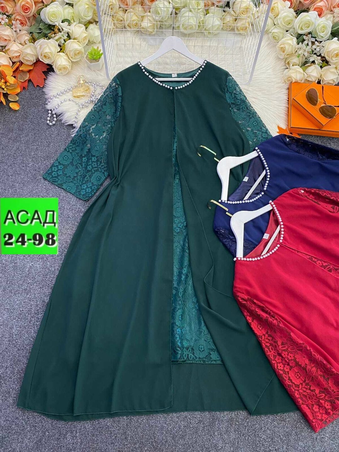 платье pretty 749 изумрудный размер 56-66,платье утиль pretty 749 изумрудный размер 56-66,платье для полной женщины,платье для полных,нарядное платье