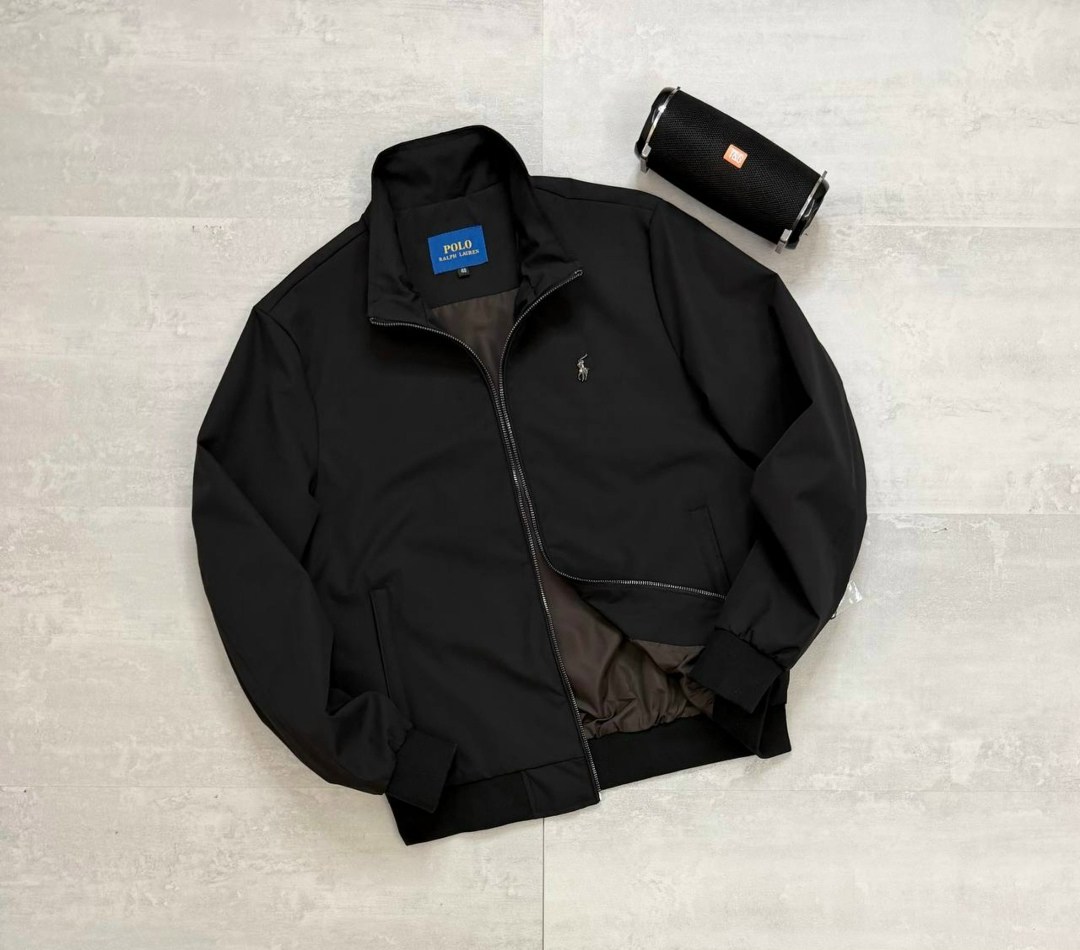 межсезонная куртка polo ralph lauren черный,ветровка polo ralph lauren,куртка polo ralph lauren,ветровка polo,куртка polo модель ''харрингтон''