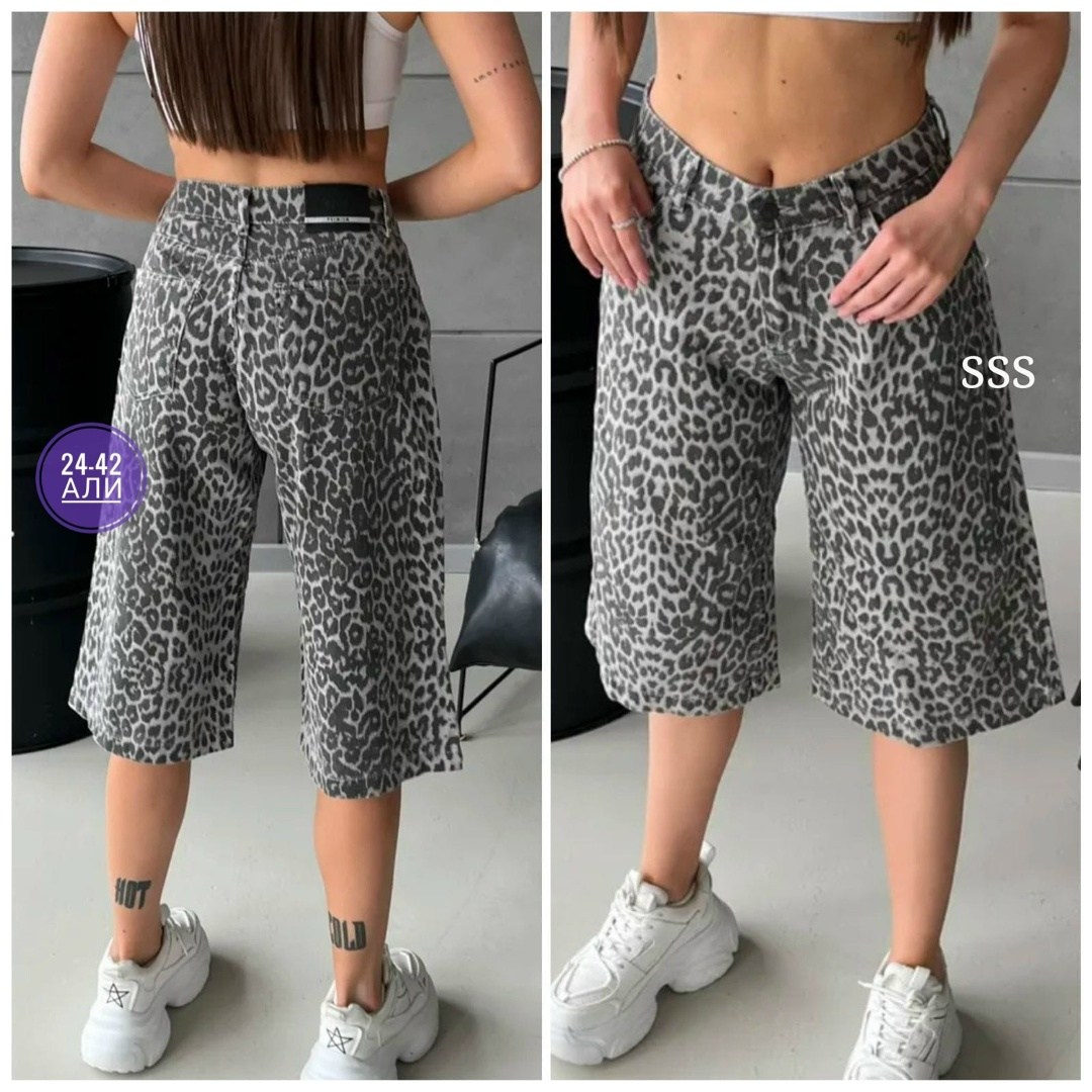 джинсовые шорты бермуды удлиненные леопардовые,джинсовые шорты леопардовые wooх,шорты бермуды джинсовые леопардовые широкие y2k,женские джинсовые шорты с леопардовым принтом,женские шорты