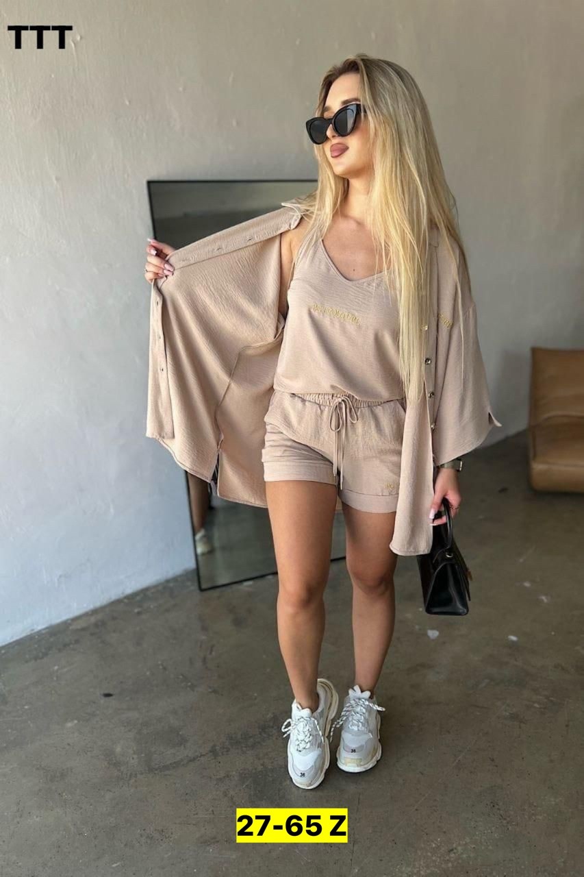 женский костюм с шортами,костюм женский с шортами и рубашкой,костюм женский тройка,костюм двойка женский летний,костюм женский