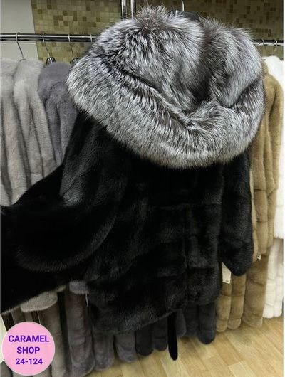 шубка из меха европейской норки с капюшоном из меха чернобурой,шубка из меха европейской норки с капюшоном из меха чернобурой лисы,шуба из меха европейской норки с капюшоном из меха чернобурой лисы,шу
