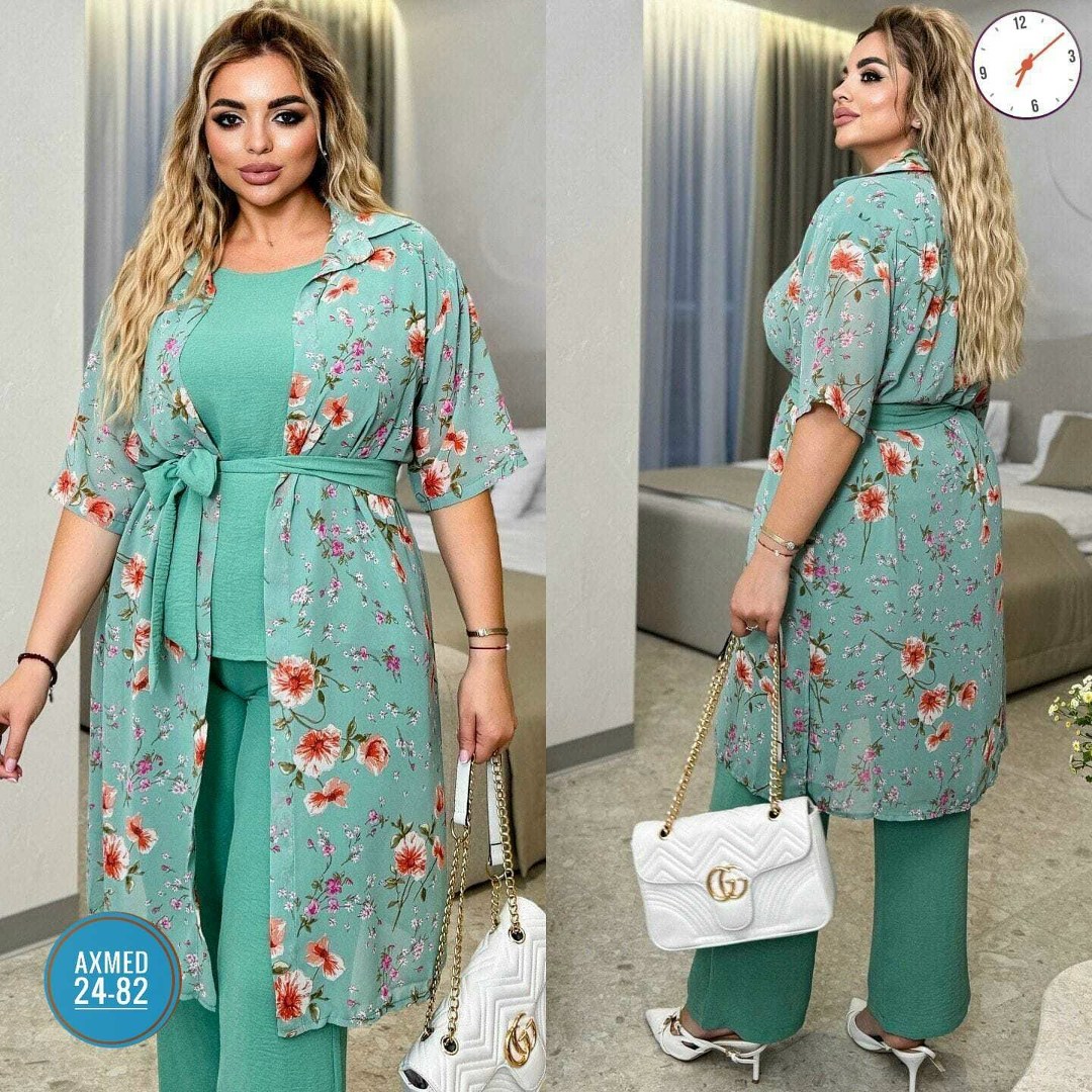 женские костюмы больших размеров,брючные костюмы,костюм повседневный,костюм тройка женский,костюм тройка шифон