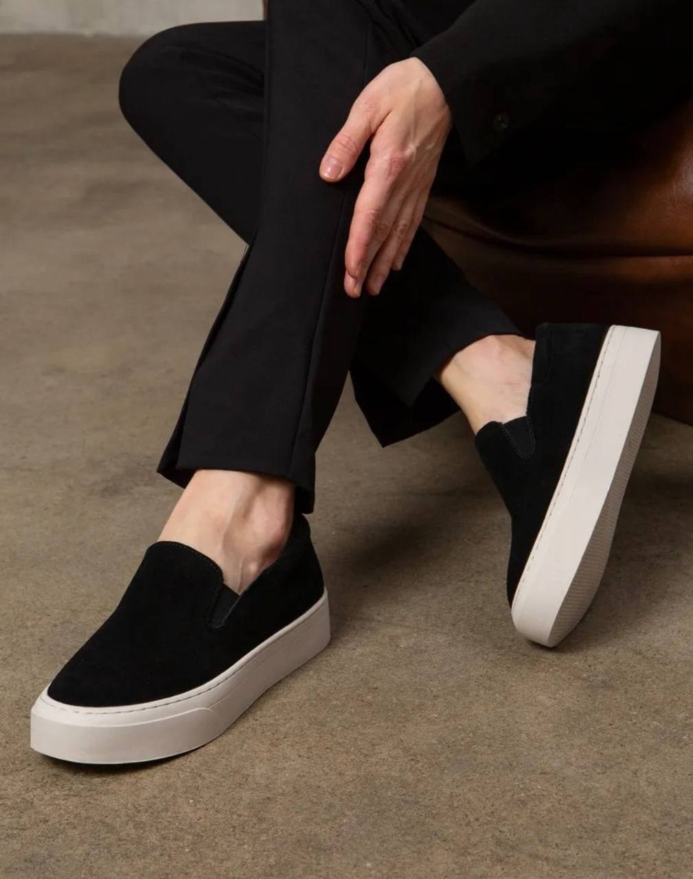 ,слипоны из натуральной замши the row,слипоны vagabond shoemakers paul 2.0 suede slip-on sneakers,слипоны vagabond paul 2.0,пенни лоферы замшевые