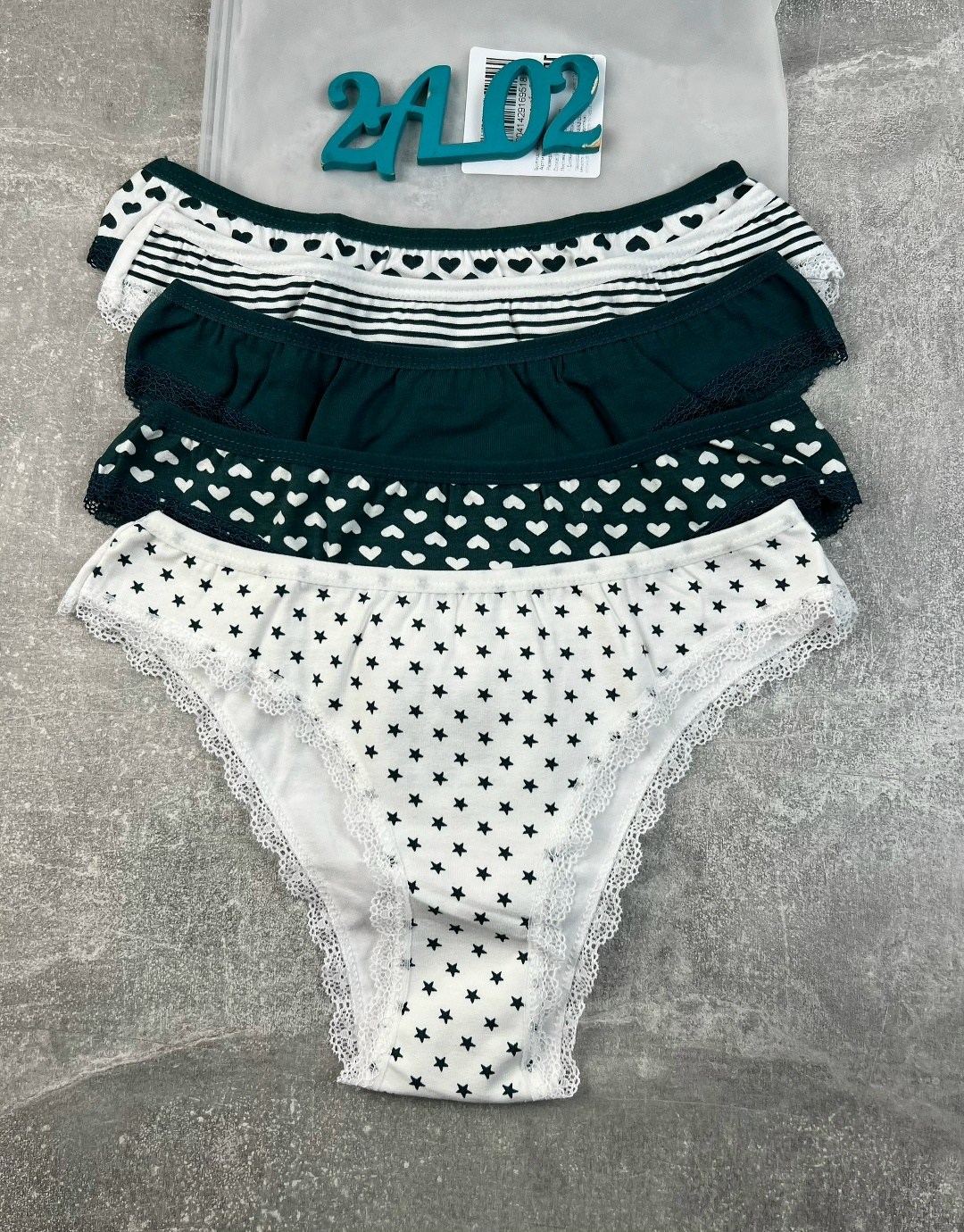 комплект трусов слипы nicoletta,комплект трусов женские,комплект трусов слипы,трусы набор женские хлопок слипы,трусы женские