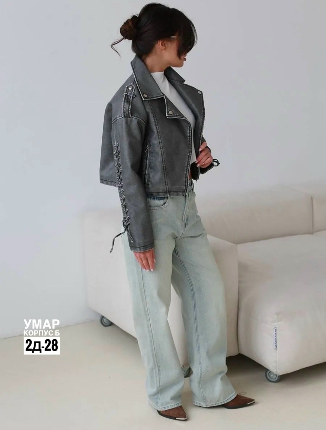 кожаная куртка косуха,куртка косуха женская,куртка косуха,куртка кожаная,кожаная куртка косуха janna banana цвет серый