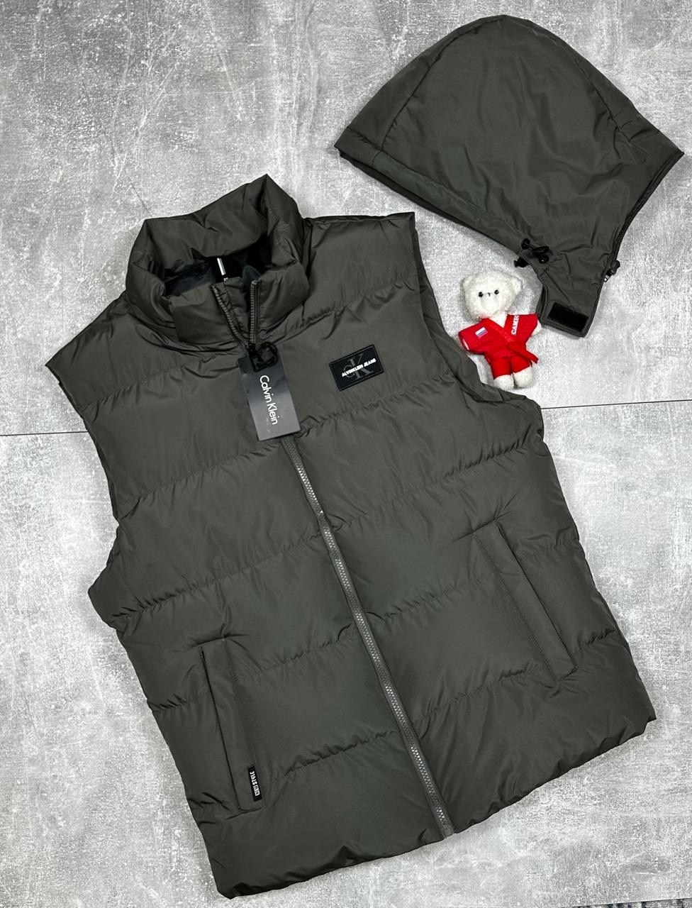 жилет,жилетка кальвин кляйн черная мужская,мужская жилетка,жилетка,мужская безрукавка