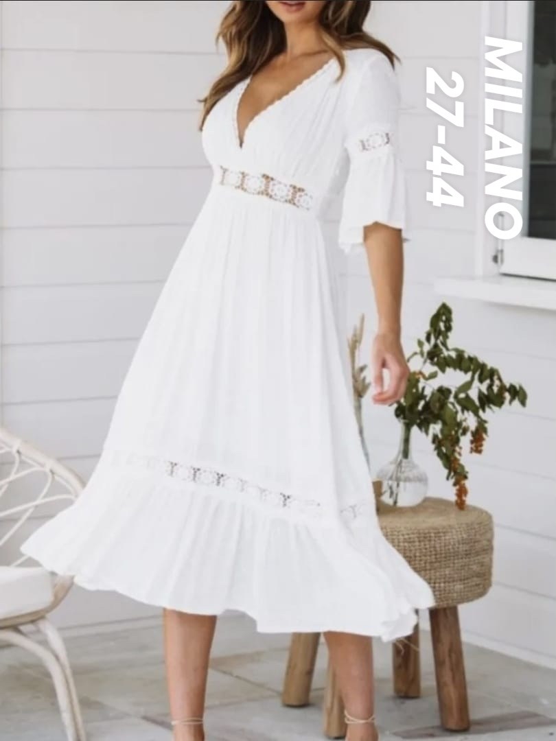 белое летнее платье,белое платье женское,платья в стиле бохо,летнее женское платье,платье женское белое кружевное