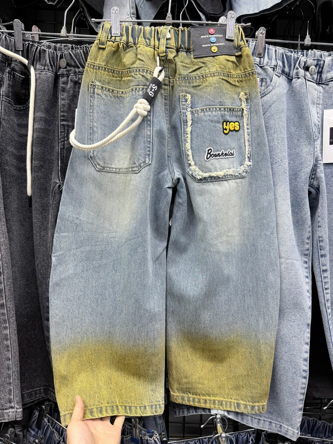 шорты мужские джинсовые градиентные,модные джинсы,джинсовые шорты,одежда джинсы,мужские джинсовые шорты