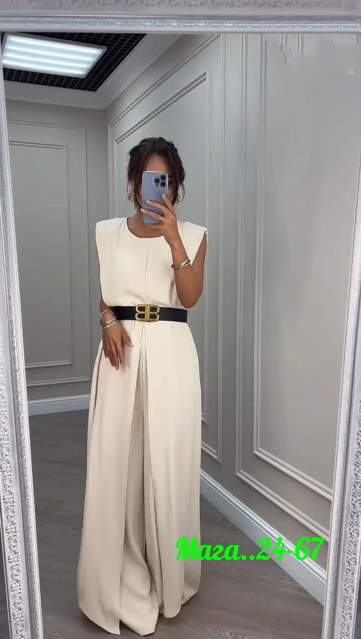 комбинезон женский 48899,элегантные комбинезоны,женский костюм комбенизон на запах,женские комбинезоны,шикарный комбинезон