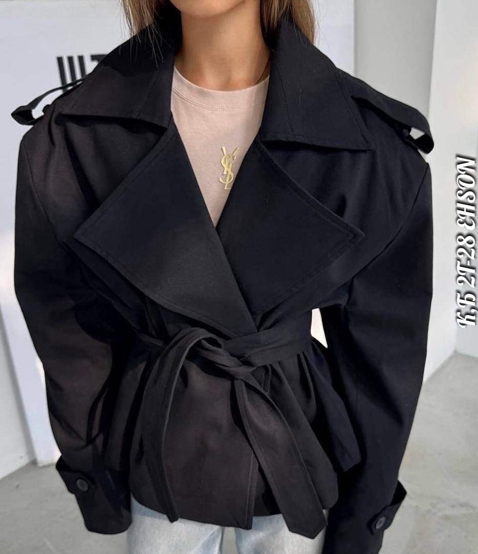 тренч женский,тренч с поясом,укороченный тренч,тренч,куртка тренч