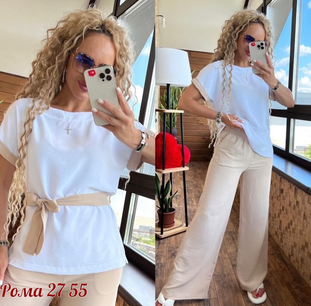 костюм двойка женская,брючный летний костюм,костюм женский,костюм свободного кроя,повседневный костюм