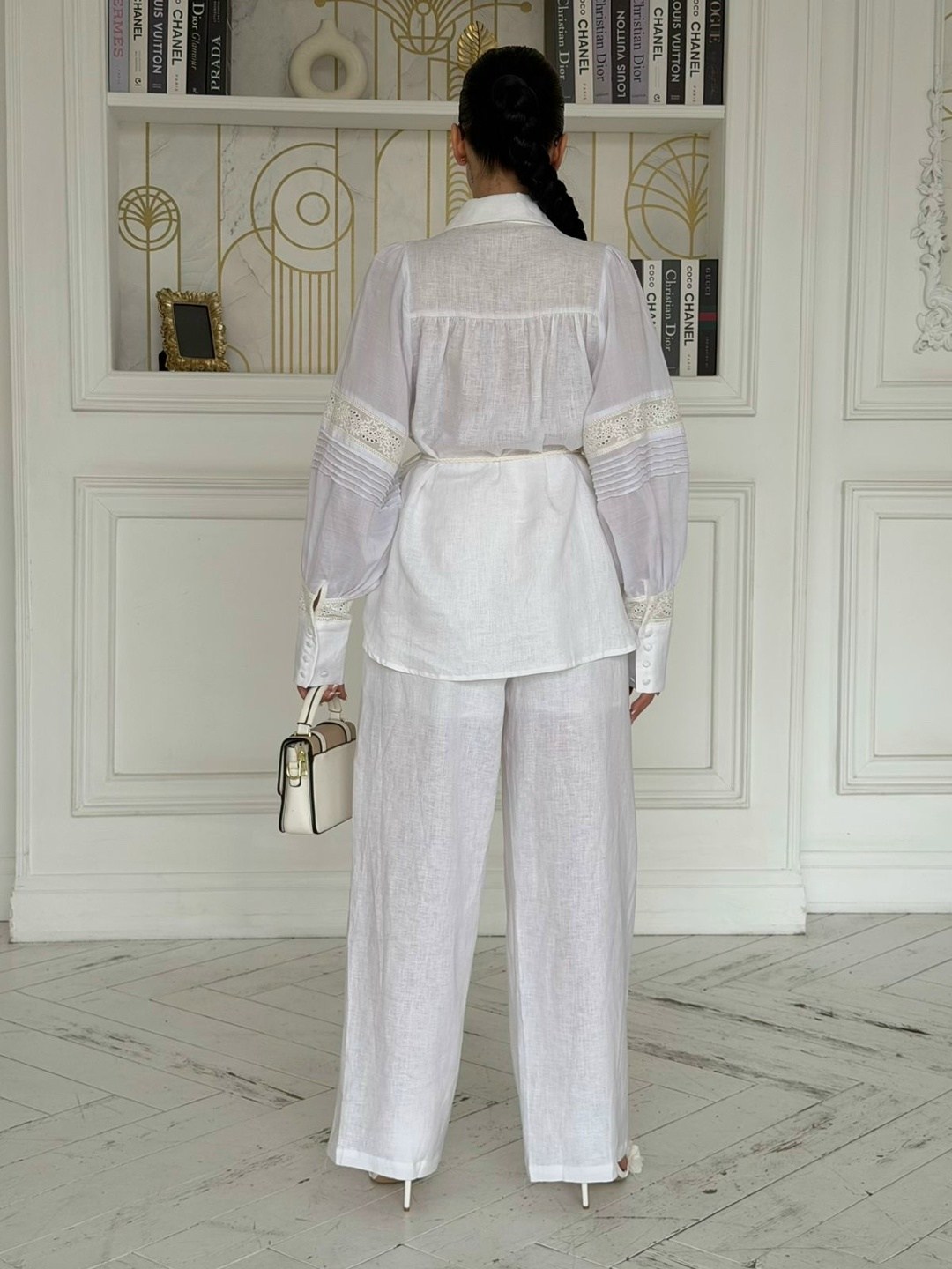 брючный костюм,стильные костюмы,костюм с брюками,костюм белый,женские костюмы