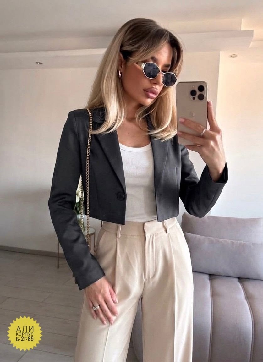 укороченный пиджак для женского,укороченный пиджак,женский короткий пиджак,пиджак женский укороченный alexander serov,пиджак ruya