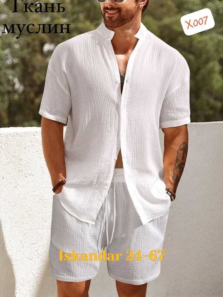 летние костюмы мужские,костюм мужской,мужской костюм двойка шорты+рубашка,мужской костюм двойка,одежда для мужчин