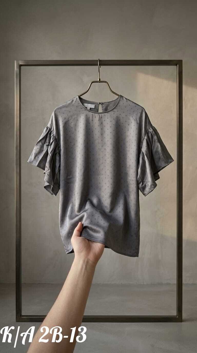 блузка с оборками,блуза льняная женская kayros 2,блузка с рюшами,женская блузка,модная блузка