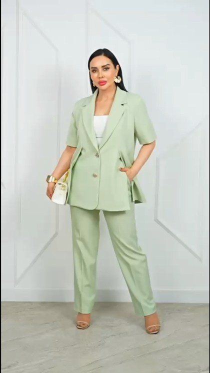 брючный костюм,брючные костюмы женские,зеленый брючный костюм женский,костюм с брюками,костюм женский брючный хаки