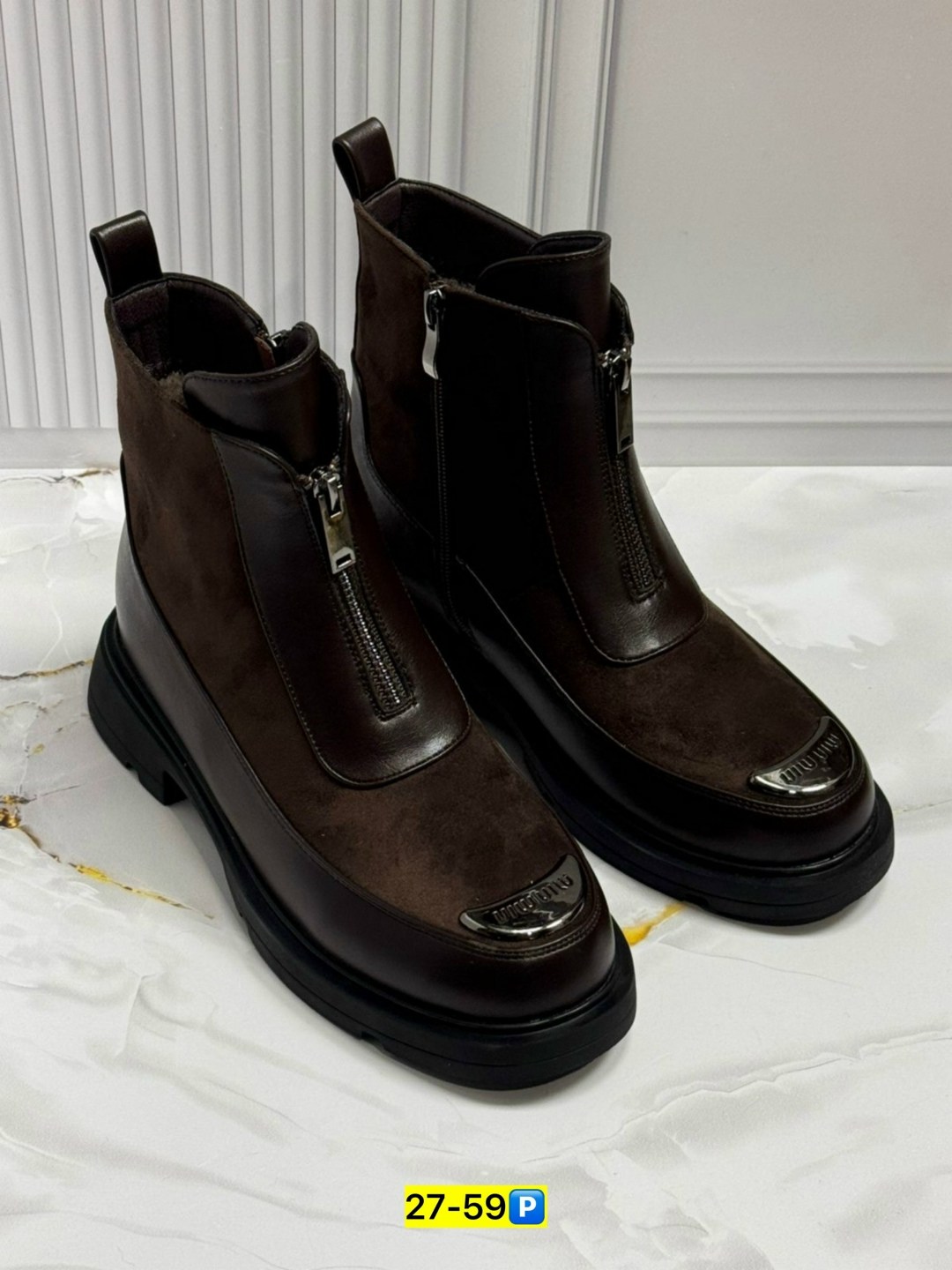 женские полусапоги bugatti коричневые,,женские ботинки, женская,ботинки